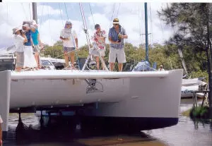 catamaran sailing