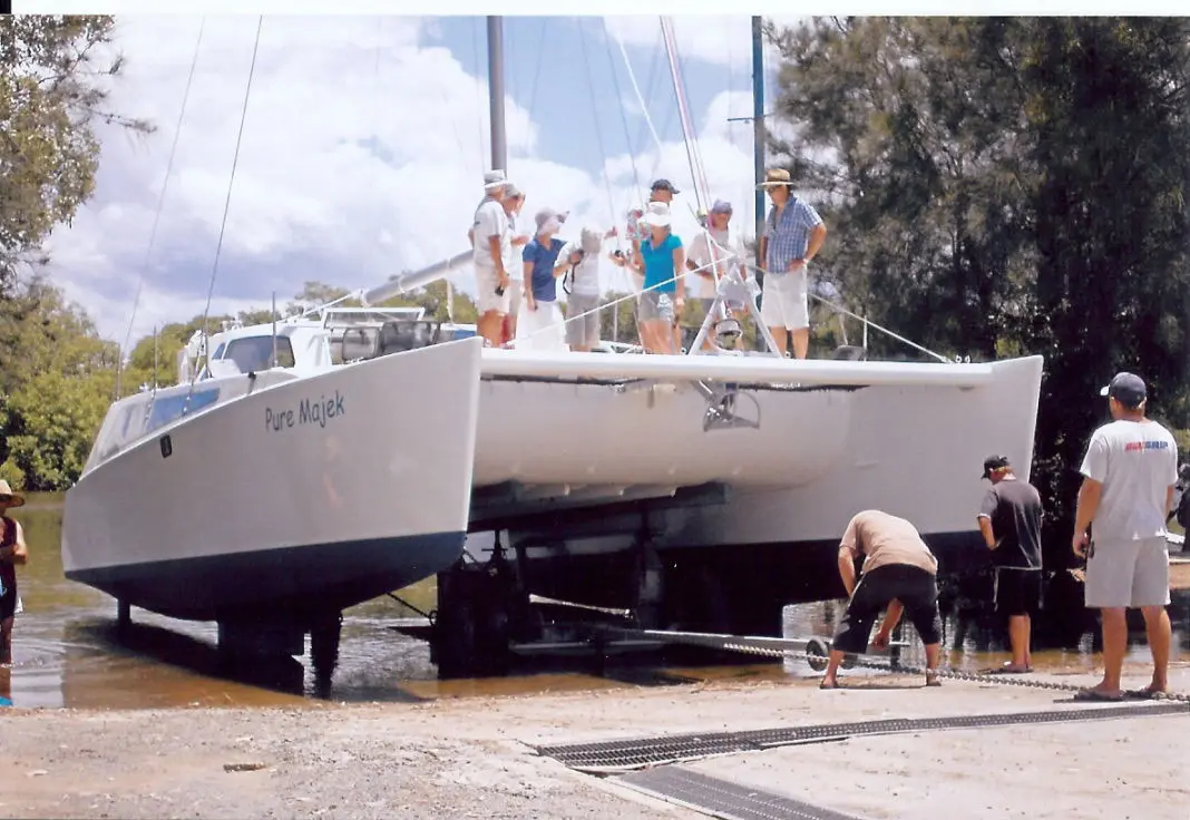 multihull launch